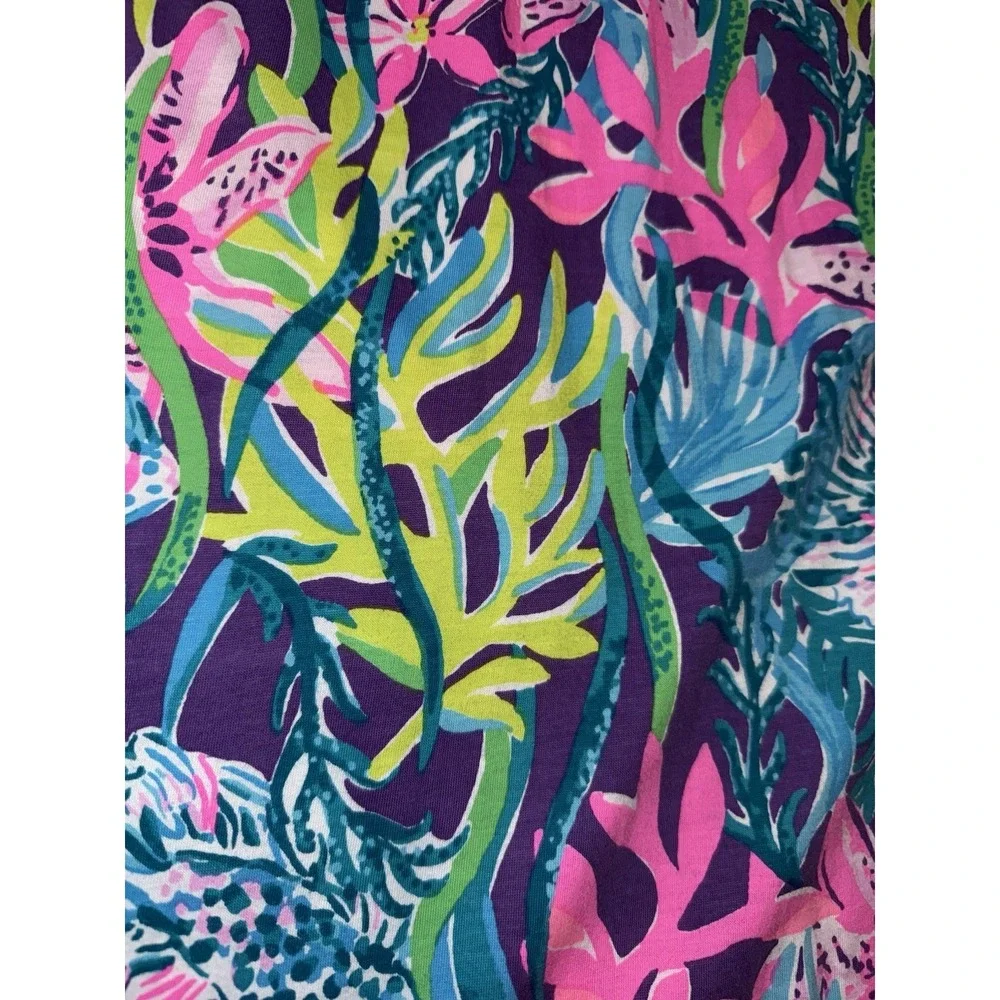Lilly Pulitzer Saira Dress Halter Tie Neckline Vacation Resort Beach Vacation - Picture 8 of 9